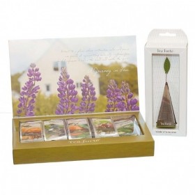 Pachet cadou cu ceai si infuzor de inox Herbal Infuser Gift- Tea Forte Produse 170,00 lei