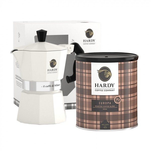 Pachet cadou kit espressor artizanal coffee maker Hardy Produse 180,00 lei