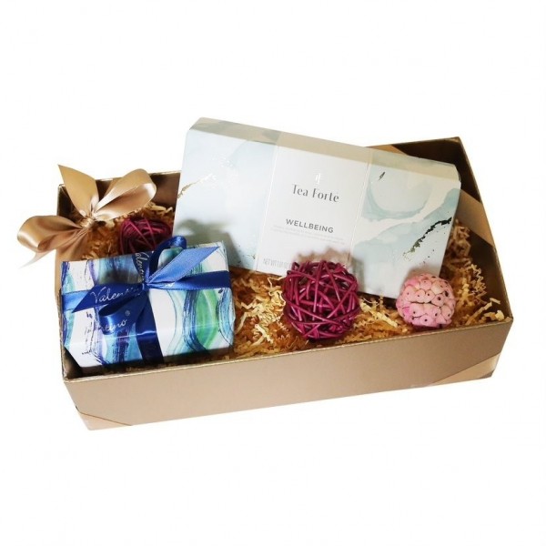 Pachet cadou cu ceai si ciocolata Relish gift Produse 196,00 lei