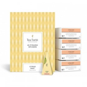 Ceai Citrus Mint ECO - Tea Forte - cutie cu 40 de piramide de ceai Produse 220,00 lei