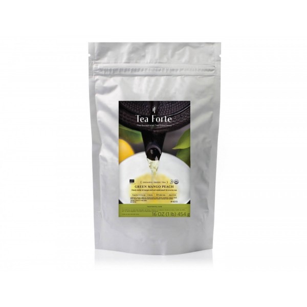 Ceai verde, mango si piersica, Green Mango Peach, 454g de ceai ECO - HORECA Tea Forte Produse 225,00 lei