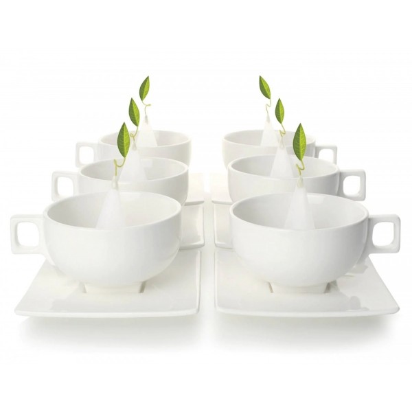 SET CU 6 CANI CU FARFURIE SOLSTICE TEACUPS Produse 279,00 lei