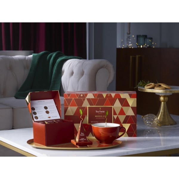 Gift set Warming Joy 2024 - Cutie cadou cu ceai si accesorii ceai - Tea Forte Produse 299,00 lei