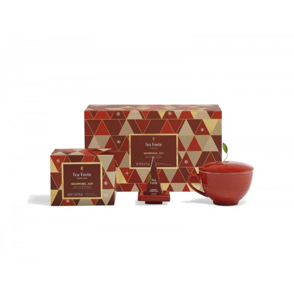 Gift set Warming Joy 2024 - Cutie cadou cu ceai si accesorii ceai - Tea Forte Produse 299,00 lei