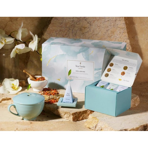 Gift set Wellbeing - Cutie cadou cu ceai si accesorii ceai Produse 299,00 lei
