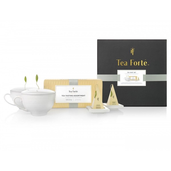 Pachet cadou cu ceai si accesorii ceai Duet gift set - Tea Forte Produse 335,00 lei