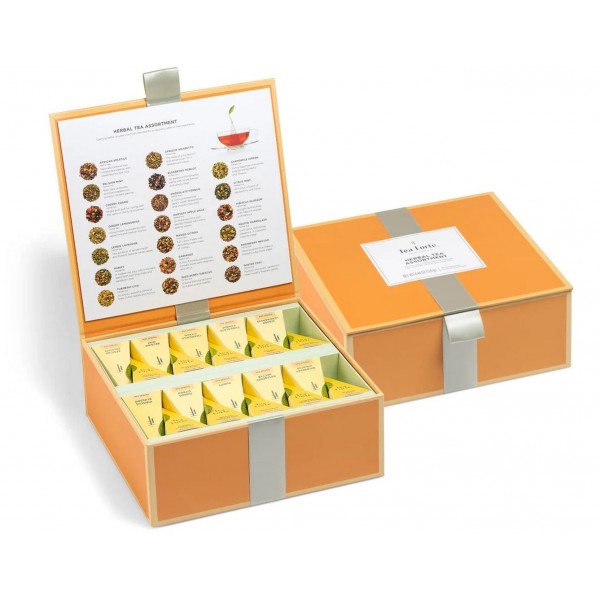 Ceai Herbal Tea Assortment - Tea Forte - Cufar cu 40 de piramide de ceai cald Tea Forte Ceai plic 285,00 lei