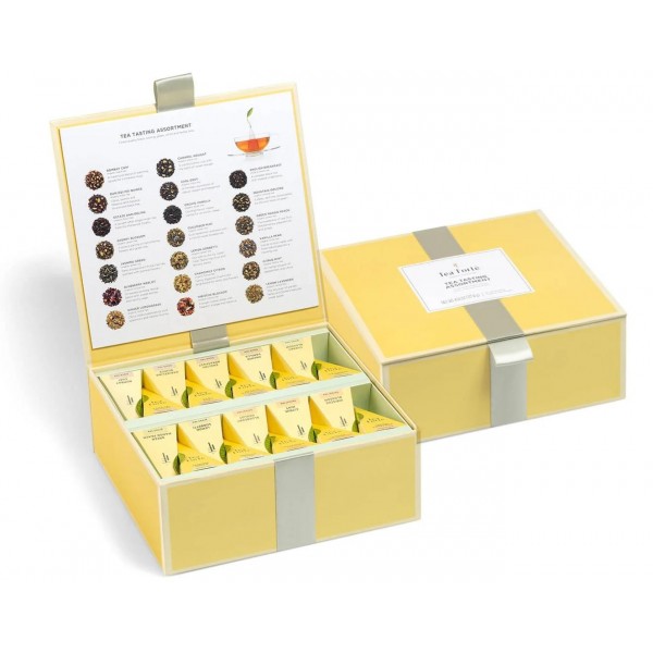 Ceai Tea Tasting Assortment - Tea Forte - Cufar cu 40 de piramide de ceai Produse 310,00 lei