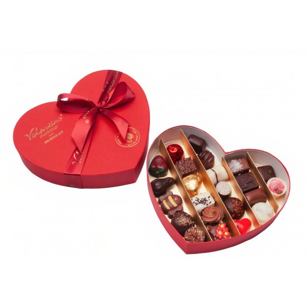 Praline de ciocolată belgiană Luxury Box Heart 340g Produse 134,00 lei