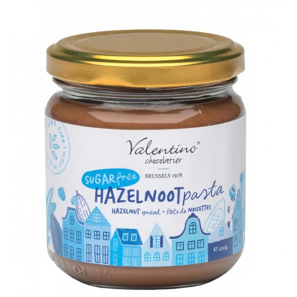 Cremă de ciocolată cu alune fără zahăr Valentino Hazelnut Spread 200g Produse 50,25 lei