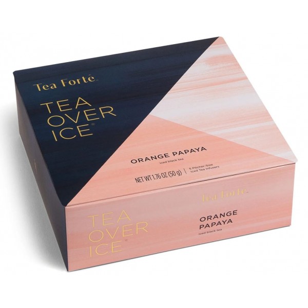 Ceai rece Orange Papaya, Tea Forte - Cutie cu 5 piramide de ceai rece Produse 58,75 lei