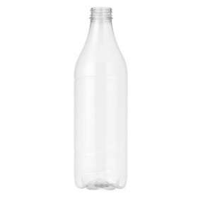 Flacoane 1L, pet transparent, drepte, F38mm Flacoane PET 1000 ml 1,17 lei