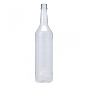 Flacoane 1L, pet transparent, rotunde, gatul inalt, F28mm Produse 1,40 lei