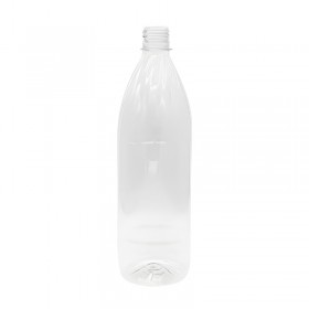 Flacoane 1L, pet transparent, rotunde|drepte, F28mm Flacoane PET 1000 ml 1,17 lei