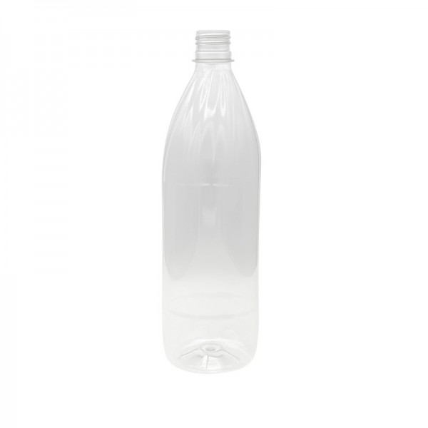 Flacoane 1L, pet transparent, rotunde|drepte, F28mm Flacoane PET 1000 ml 1,17 lei