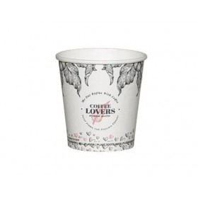 Pahare carton 120ml - 4oz coffee lovers D62 (50buc) Produse 3,69 lei