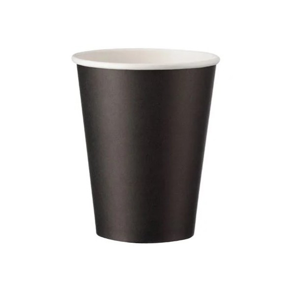Pahare carton 350ml - 12oz negru D90 (50buc) Produse 19,44 lei