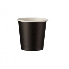 Pahare carton 120ml - 4oz negru D62 (50buc) Produse 7,50 lei