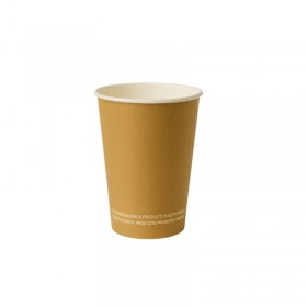 Pahare carton 350ml - 12oz maro D90, 50buc Produse 9,97 lei