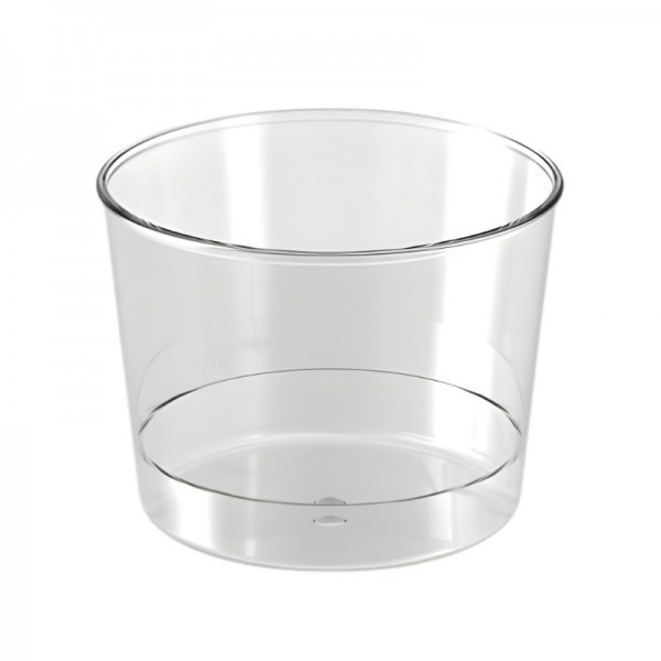 Cupa cilindrica 250cc, plastic transparent, D85*H60 mm, 30buc Produse 25,35 lei