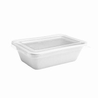 Caserola trestie, cu capac, 950ml|32oz, 100buc, outlet Biodegradabile 100,79 lei