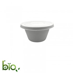 Boluri trestie, biodegradabile, cu capac, 750ml|25oz, 50buc, outlet Outlet 58,47 lei