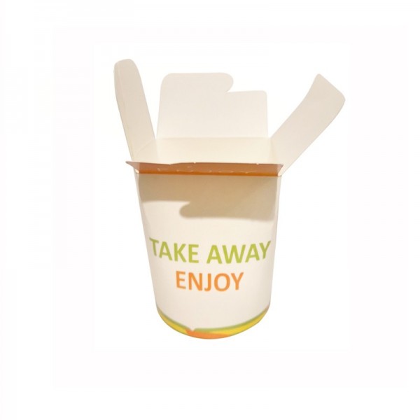 Cutie noodle, carton personalizat, Take Away Enjoy, 16oz, 480ml, 50buc, outlet Outlet 21,87 lei