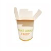 Cutie noodle, carton personalizat, Take Away Enjoy, 16oz, 480ml, 50buc, outlet Outlet 21,87 lei