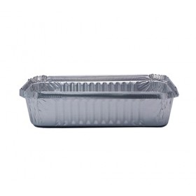 Caserola aluminiu 187L, 203*111*33mm, 650cc, 100buc, outlet Outlet 45,87 lei