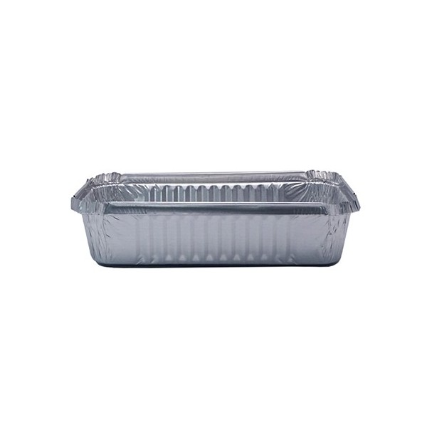 Caserola aluminiu 187L, 203*111*33mm, 650cc, 100buc, outlet Outlet 45,87 lei