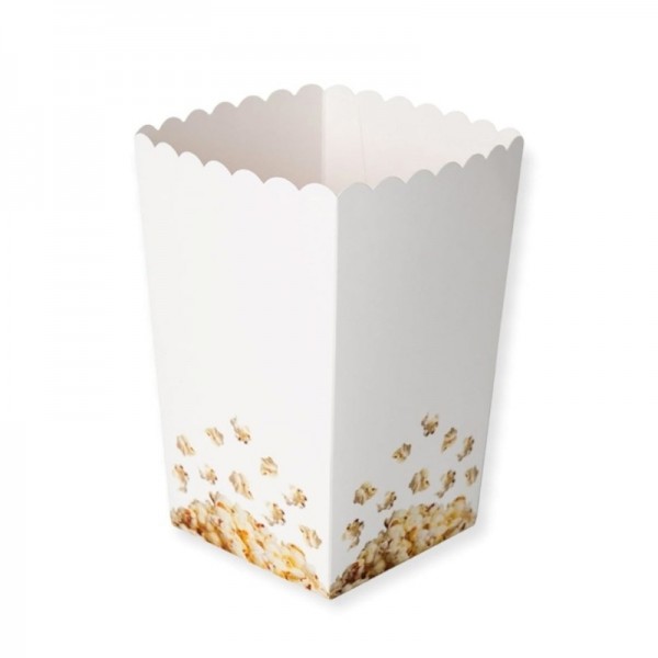Cutie popcorn mare, carton alb, 3L, 110x130x205mm, 100buc Produse 85,29 lei