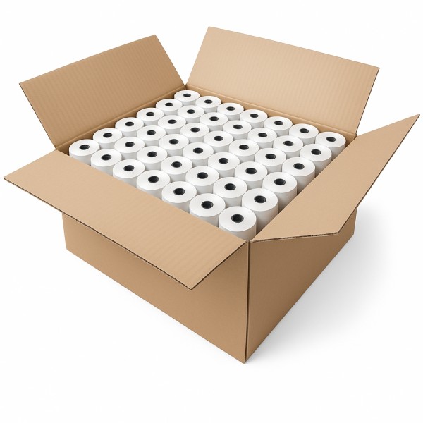 Role hartie termica pentru casa de marcat, 79mm/80m, 50buc Produse 366,29 lei