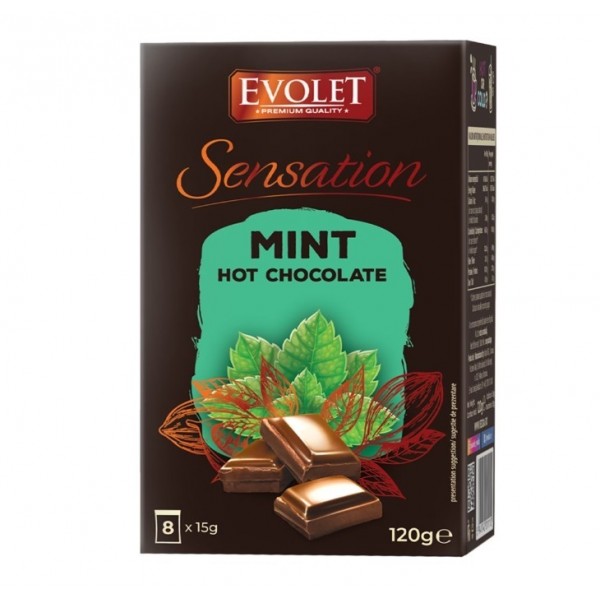 EVOLET Selection Ciocolata Calda cu Menta 8*15g Produse 15,90 lei