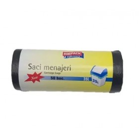 Saci menajeri economici, 35L, EgePack, 50buc|rola Produse 3,56 lei