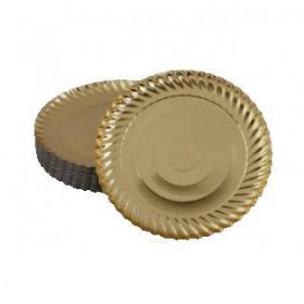 Tavite carton plastifiat, aurii, 23cm, 100buc Produse 114,56 lei