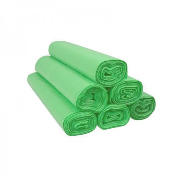 Saci menajeri verzi, colectare selectiva, 120L, 10 buc/rola Produse 5,41 lei