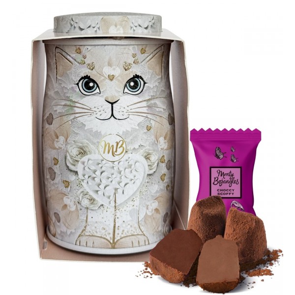 Trufe de ciocolata Monty Bojangles – Cutie metalica White Rose Mini 36g Produse 61,50 lei