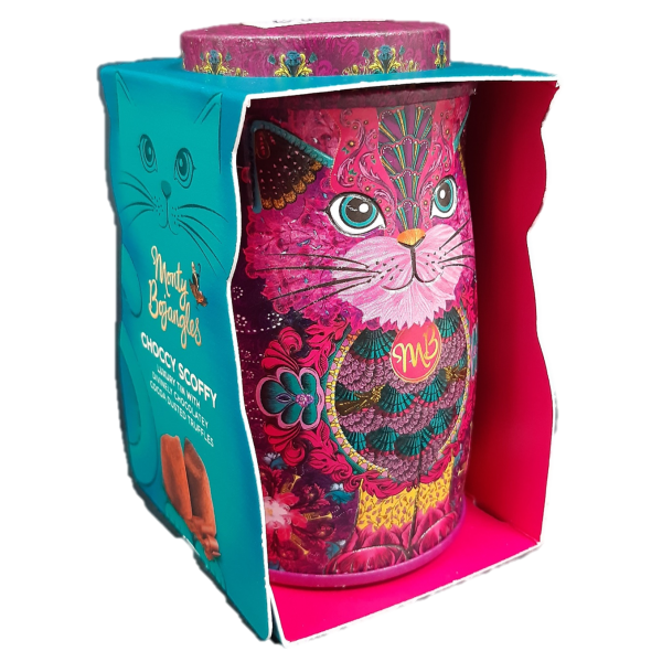 Trufe de ciocolata Monty Bojangles - Cutie metalica Pink Cat Mini 36g Produse 61,50 lei