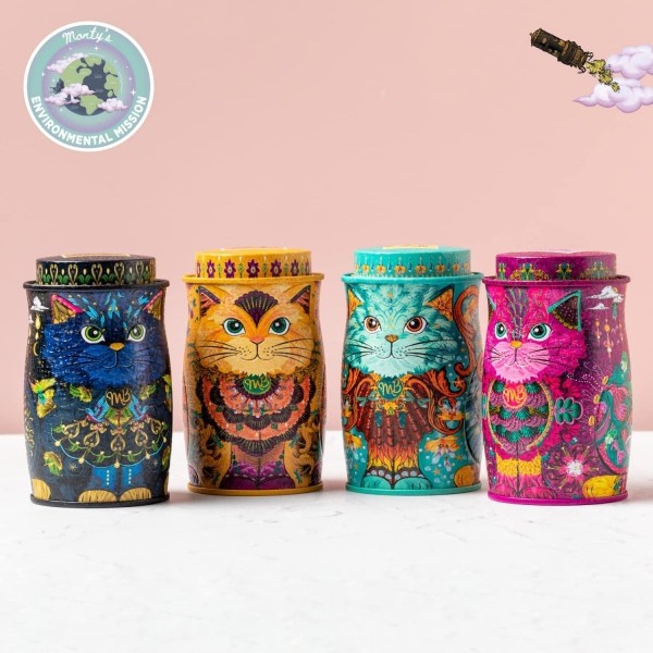 Trufe de ciocolata Monty Bojangles - Cutie metalica Savanna Gold Mini 36g Produse 61,50 lei