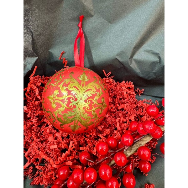 Glob metalic Crimson and Evergreen cu praline belgiene Valentino 100g Produse 67,50 lei