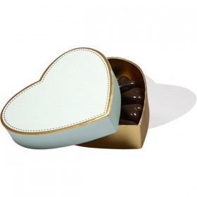 Cutie cu 9 praline belgiene asortate Mint Whisper Heart, Valentino Chocolatier Produse 71,25 lei