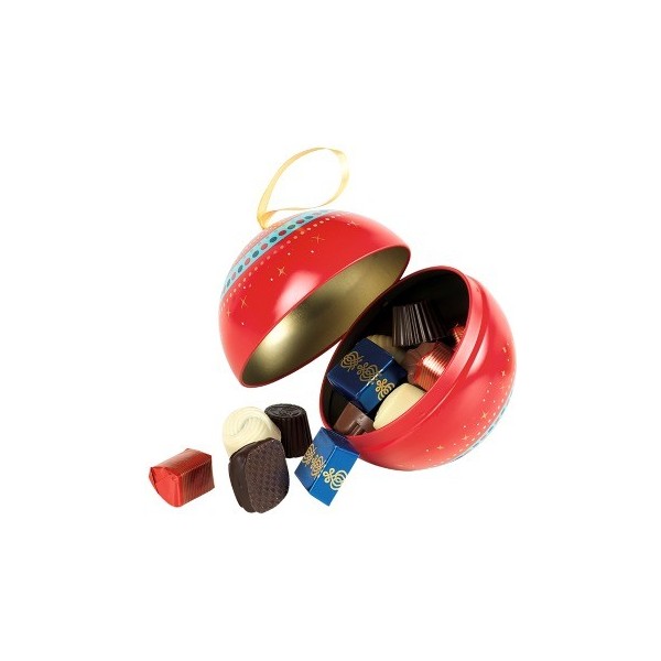 Glob metalic Scarlet cu praline belgiene Valentino 150g Produse 71,25 lei