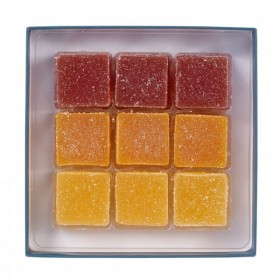 Cutie cu 18 jeleuri din pulpa de fructe autentice tropicale Confidas 240g Produse 78,75 lei