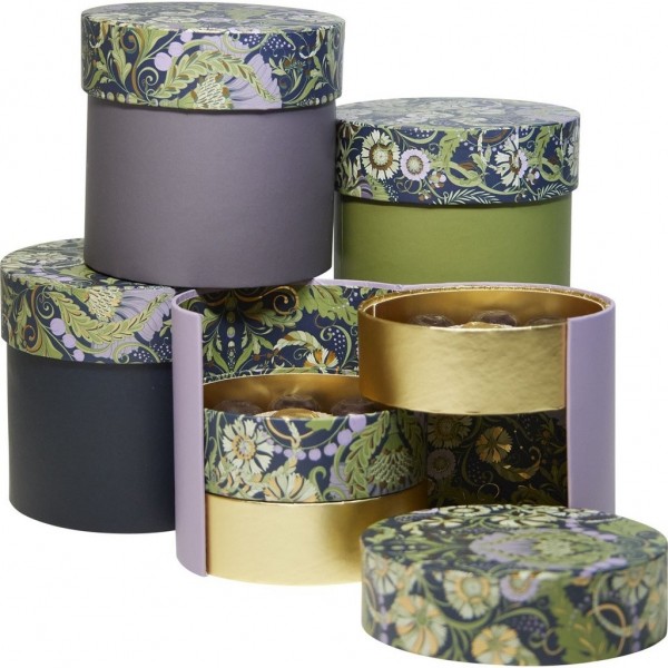 Cutie rotunda cu 21 praline belgiene Valentino Doux Velours Produse 112,50 lei