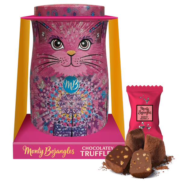 Trufe de ciocolata Monty Bojangles - Cutie metalica Starlet Cat 135g Produse 116,25 lei