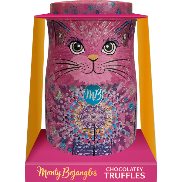 Trufe de ciocolata Monty Bojangles - Cutie metalica Starlet Cat 135g Produse 116,25 lei