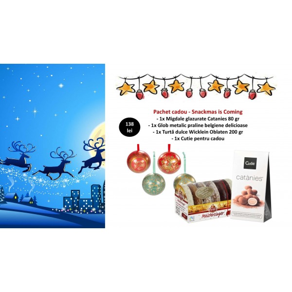 Cos cadou - Snackmas is Coming Produse 138,00 lei