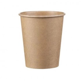 Pahare carton 235ml - 8oz kraft D80, 100buc Produse 14,88 lei