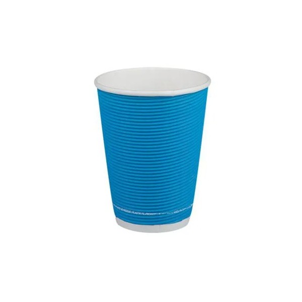 Pahare carton 235ml - 8oz, perete dublu, Mix Color, D80, 25buc Produse 8,86 lei