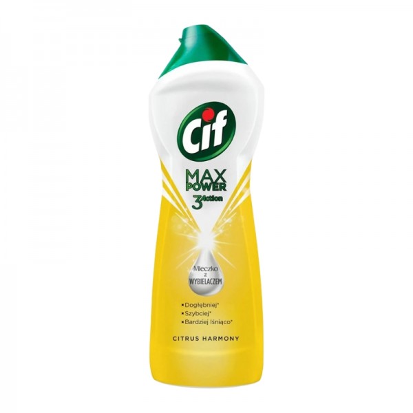 Cif Cream Max Power 3 Action, Citrus Harmony, crema suprafete, 1L Produse 16,40 lei